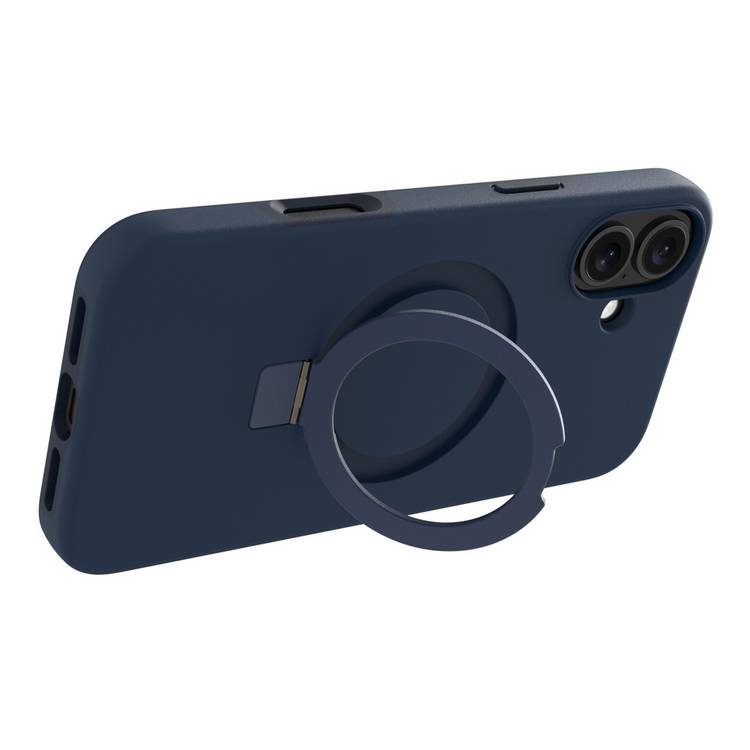 dbramante1928 iPhone 16 kickstand phone case blue, UK version