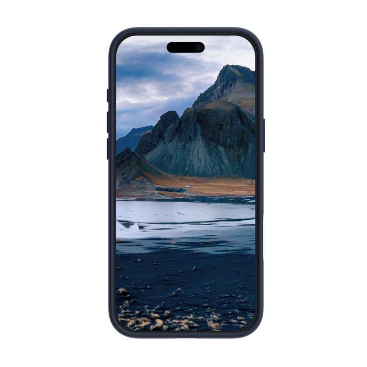 dbramante1928 iPhone 16 kickstand phone case blue, UK version