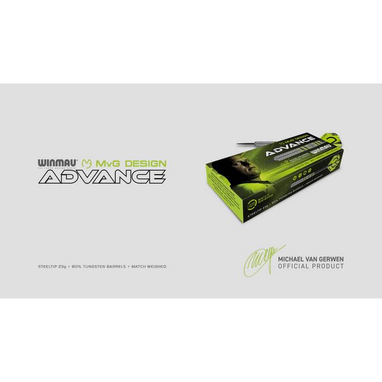 Winmau Michael van Gerwen tungsten darts 23g - British product