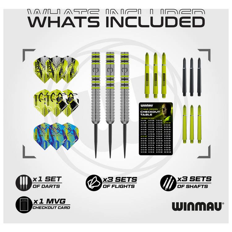 Winmau Michael van Gerwen tungsten darts 23g - British product