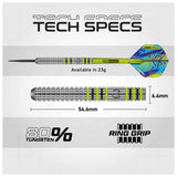 Winmau Michael van Gerwen tungsten darts 23g - British product