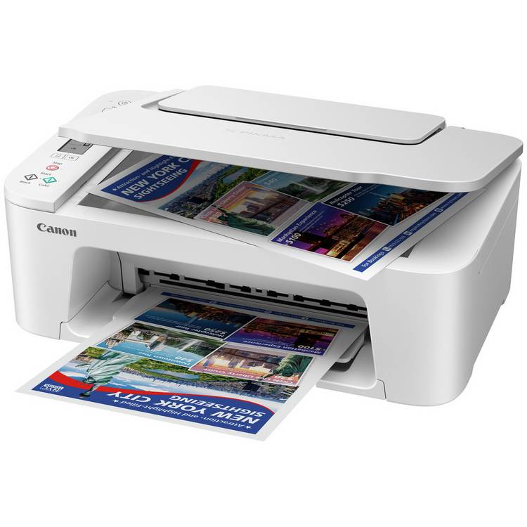Canon PIXMA TS3751i wireless inkjet printer white, UK version