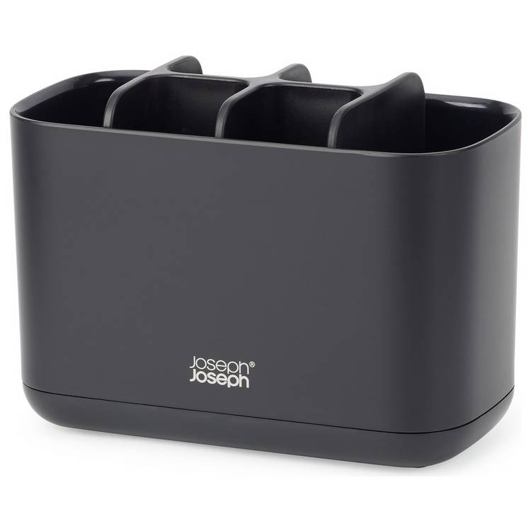 Joseph Joseph large toothbrush caddy black (British brand)