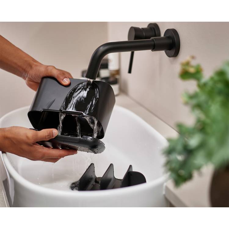 Joseph Joseph large toothbrush caddy black (British brand)