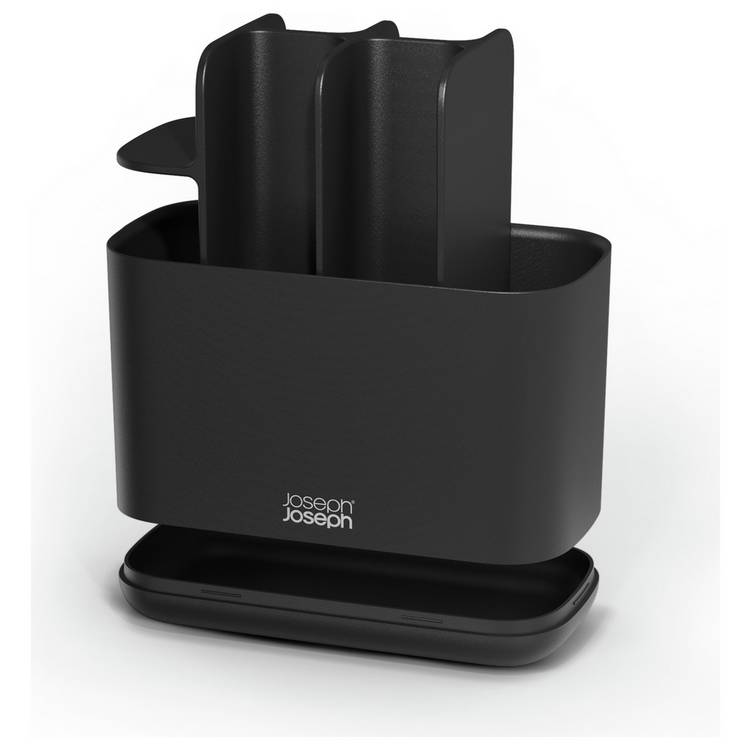 Joseph Joseph large toothbrush caddy black (British brand)