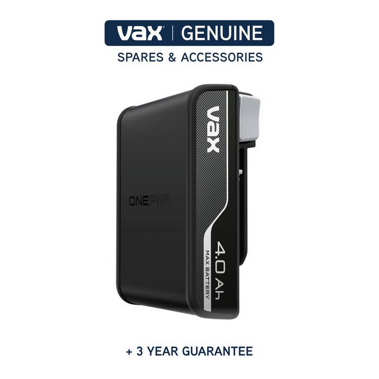 Vax ONEPWR 4.0Ah Max Battery with LED indicator, UK version