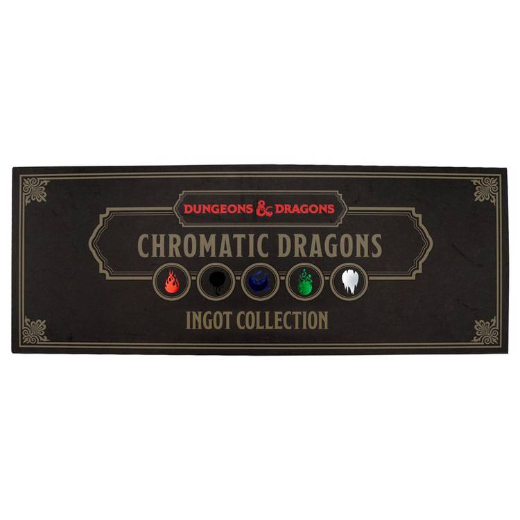 Dungeons & Dragons chromatic dragon ingot set limited edition - British product