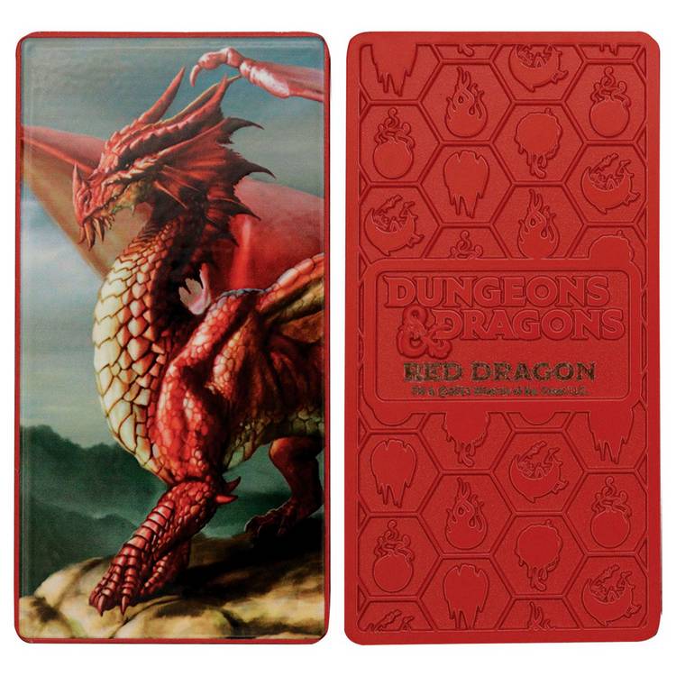 Dungeons & Dragons chromatic dragon ingot set limited edition - British product
