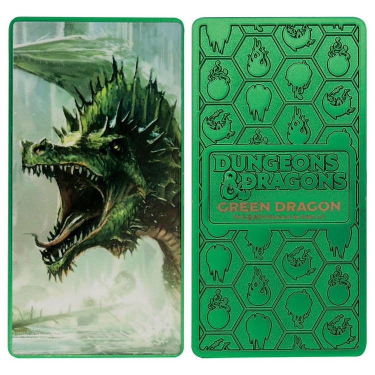 Dungeons & Dragons chromatic dragon ingot set limited edition - British product
