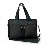 My Babiie changing bag black quilted - British product