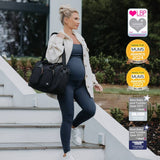 My Babiie changing bag black quilted - British product