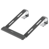 Styletech LR05 aluminium laptop stand in silver - British product