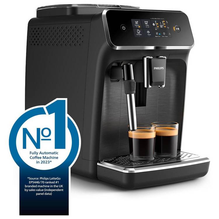 Philips bean to cup coffee machine black, UK version