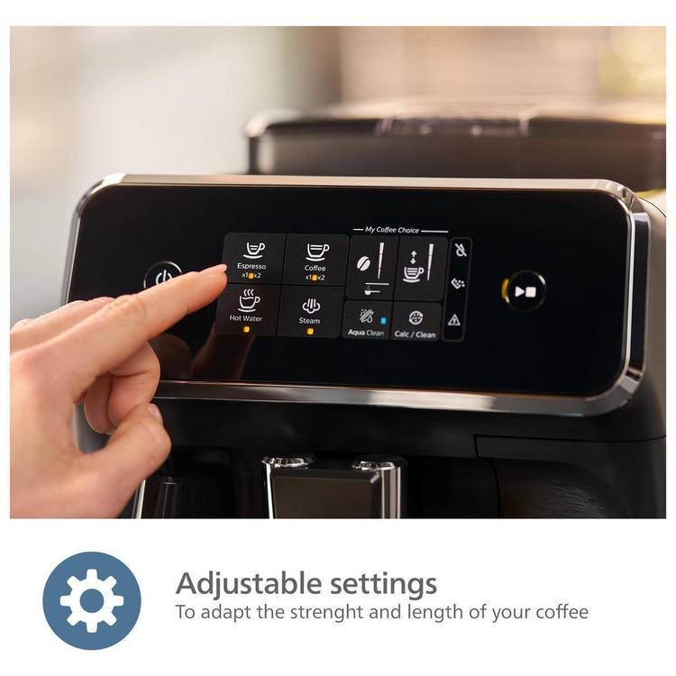 Philips bean to cup coffee machine black, UK version