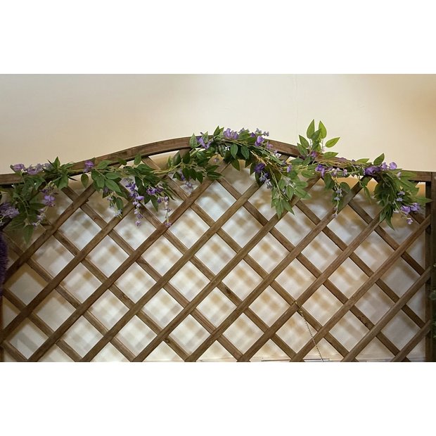 Garden XP fabric wisteria garland 180cm (British brand)