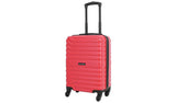 Argos Featherstone 4 Wheel Hard Suitcase Cabin Red- Buy online at McGrocer
