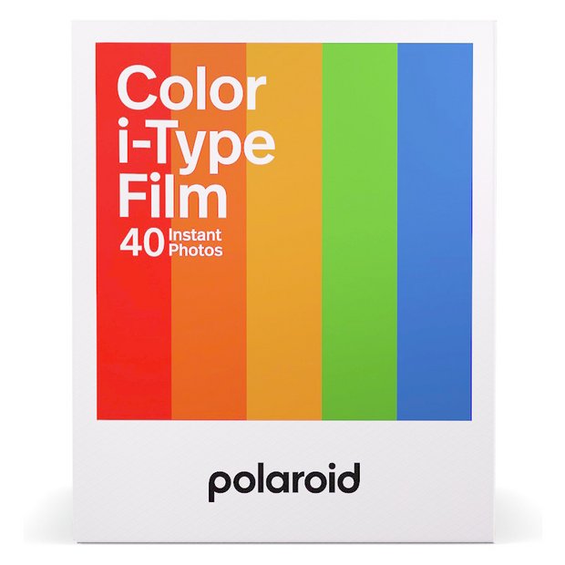 Polaroid colour photo film 40 shot pack - British product