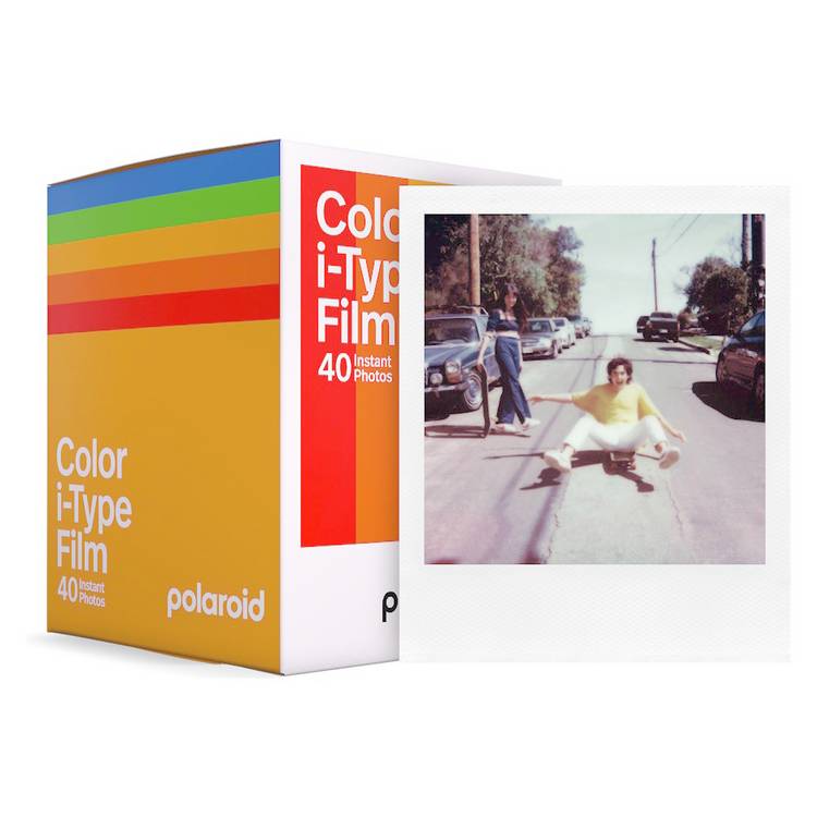 Polaroid colour photo film 40 shot pack - British product