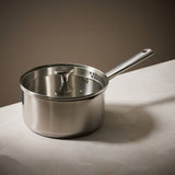 Argos Habitat 20cm Brushed Stainless Steel Saucepan- Buy online at McGrocer