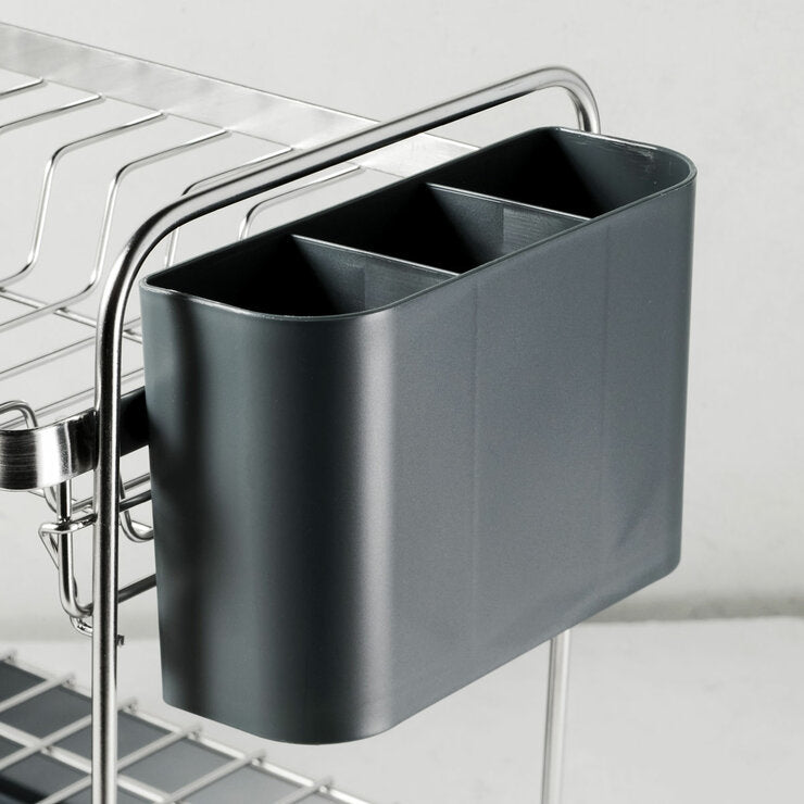 Tramontina 2-tier stainless steel dish rack - British product