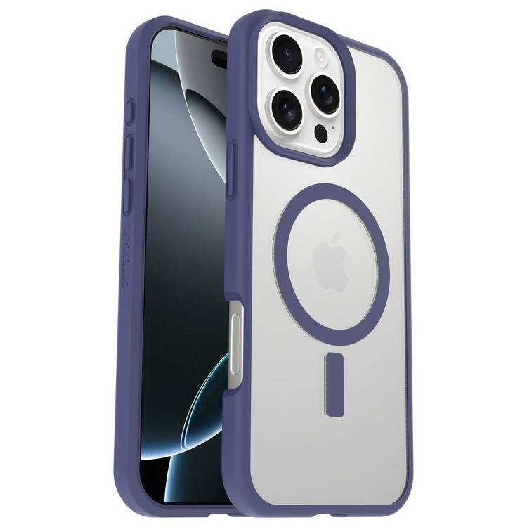 OtterBox clear purple MagSafe case for iPhone 16 Pro Max, UK version