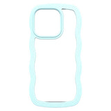 Proporta wavy phone case for iPhone 15 Pro Max in blue (British brand)