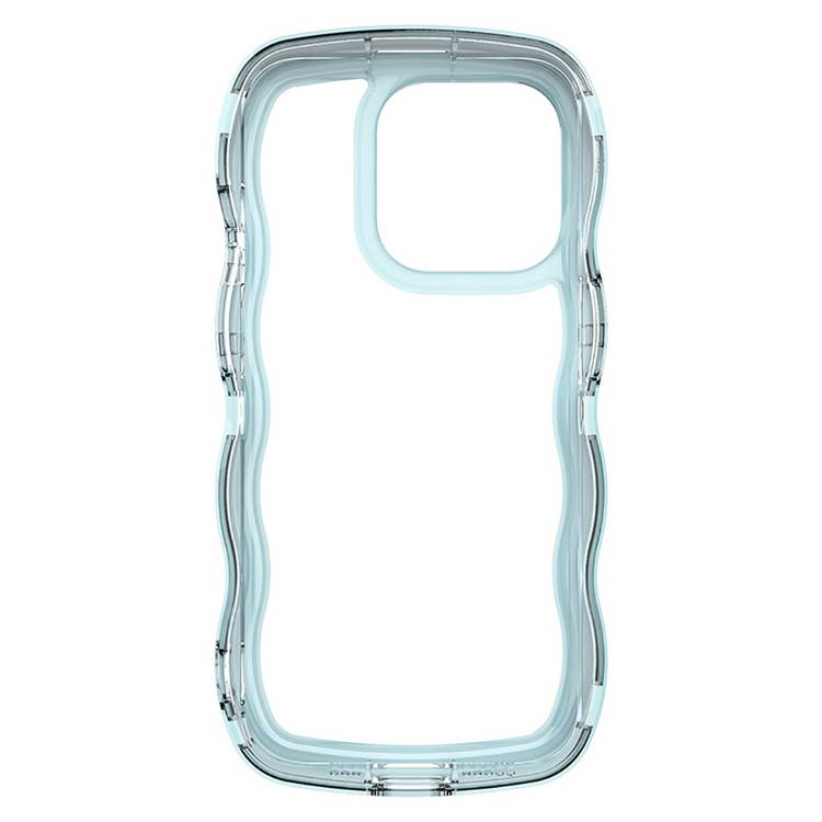 Proporta wavy phone case for iPhone 15 Pro Max in blue (British brand)
