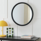 Habitat black round wall mirror 60cm (British brand)