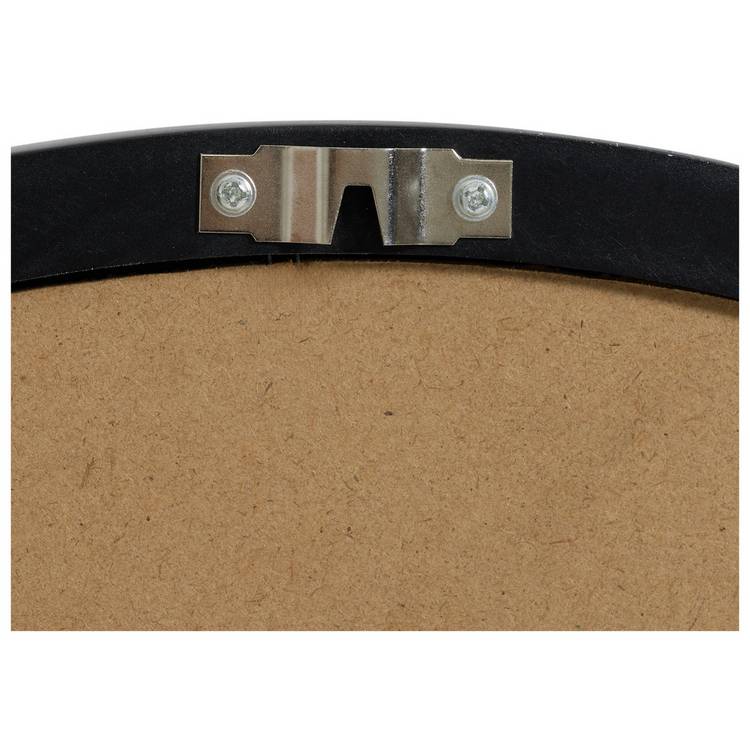 Habitat black round wall mirror 60cm (British brand)