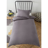 Silentnight Supersoft charcoal bedding set single, imported from the UK