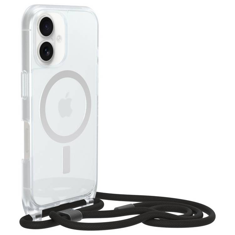 OtterBox iPhone 16 necklace phone case Clear - British product