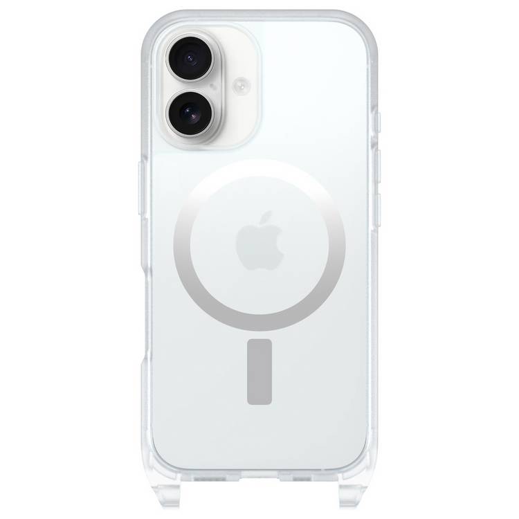 OtterBox iPhone 16 necklace phone case Clear - British product