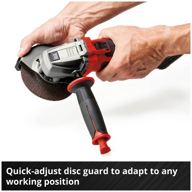 Einhell Power X-Change cordless angle grinder 18V, UK version