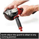 Einhell Power X-Change cordless angle grinder 18V, UK version
