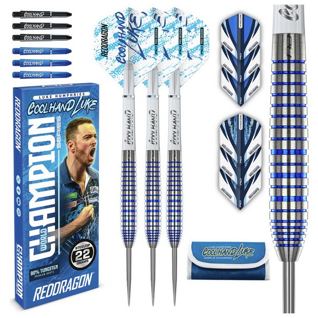 Red Dragon Luke Humphries Coolhand darts 22g, UK version