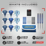 Red Dragon Luke Humphries Coolhand darts 22g, UK version
