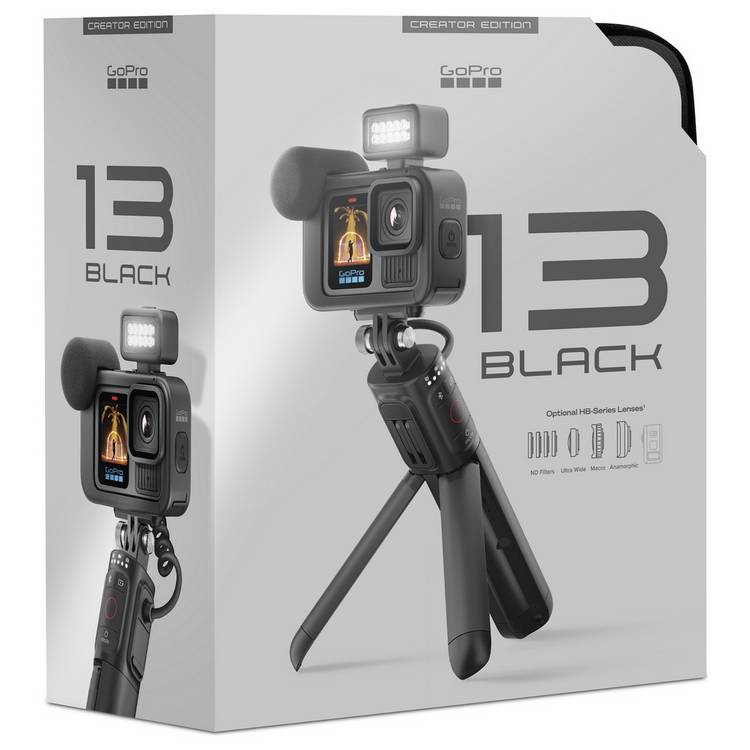 GoPro Hero13 Creator 5.3K action camera - British product