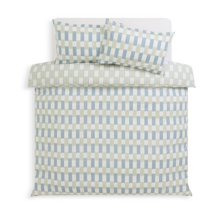 Habitat bedding set Ikat print double - British product