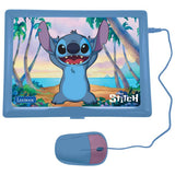 Disney Stitch bilingual laptop educational toy - British product