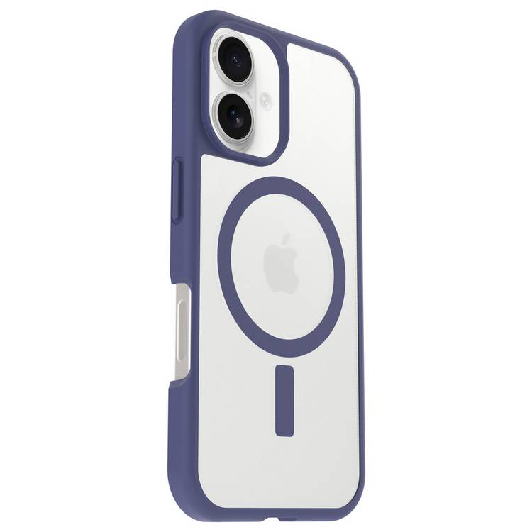 OtterBox iPhone 16 phone case clear purple (British brand)
