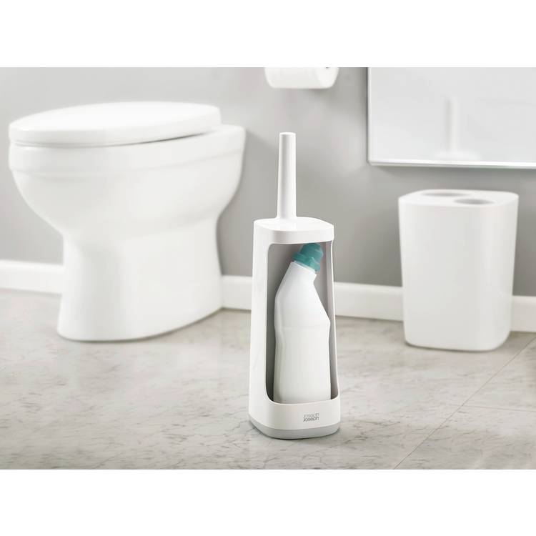 Joseph Joseph Flex toilet brush and holder, imported from the UK
