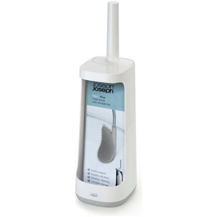 Joseph Joseph Flex toilet brush and holder, imported from the UK