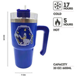 Hox Sonic Blue travel cup 600ml - British product