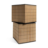 Habitat natural bamboo storage boxes set of 2, UK version