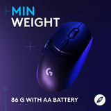 Logitech G309 Lightspeed wireless gaming mouse black (British brand)