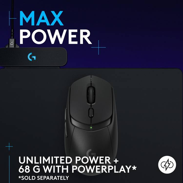 Logitech G309 Lightspeed wireless gaming mouse black (British brand)