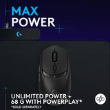 Logitech G309 Lightspeed wireless gaming mouse black (British brand)