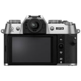 Fujifilm XT50 silver mirrorless camera with XC15-45mm lens (British brand)