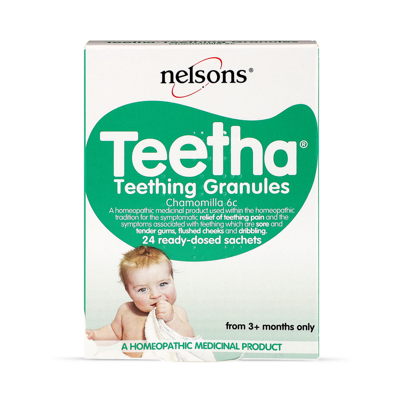 Teetha teething granules 24 sachets - British product