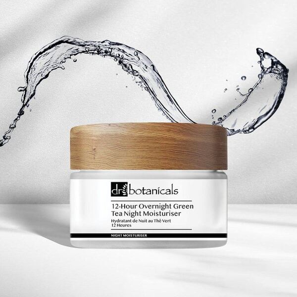 Dr Botanicals overnight green tea night moisturiser 50ml - British product